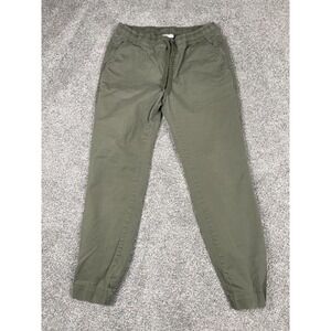 10 Tree Pants Womens Medium Pull On Elastic Tapered Outdoor Gorpcore Hiking Camp